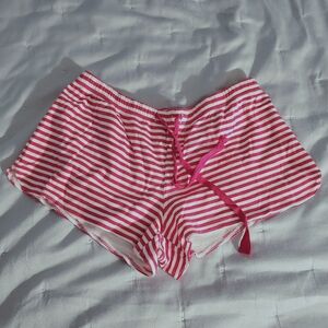 GapBody Magenta Striped Cheeky PJ Lounge Shorts